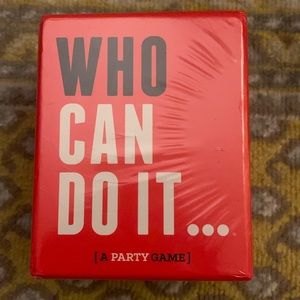 Who Can Do It? Party Game